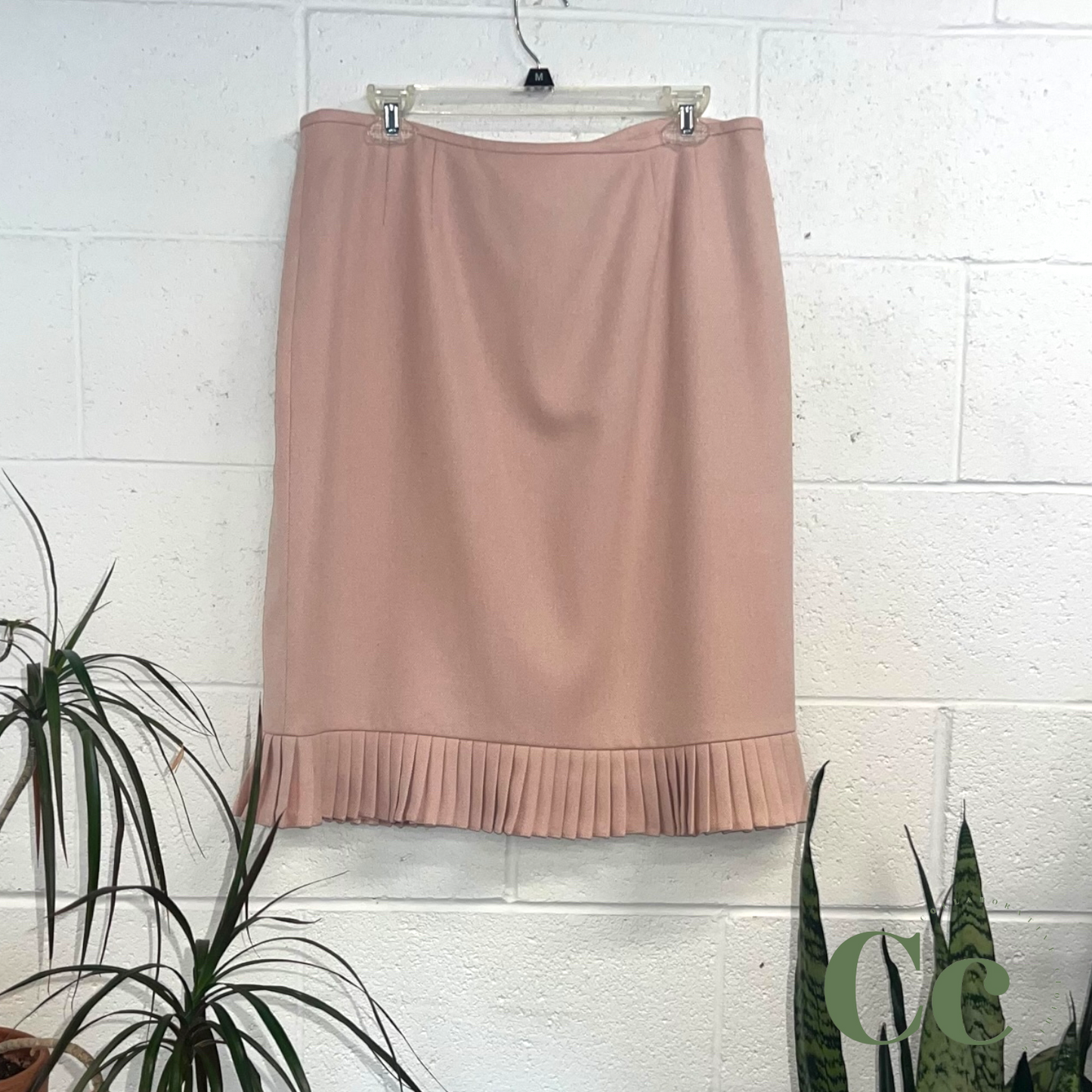 Pink blazer & skirt