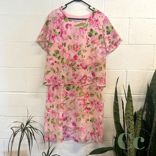 Floral Church dress - Short